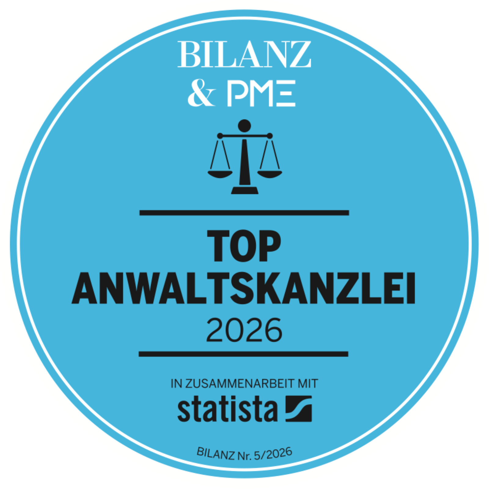 Bilanz Top Anwaltskanslei 2020